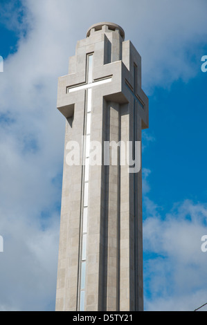 Monumento ein Los Caídos des spanischen Bürgerkriegs-Denkmal für die Opfer am Plaza de Espana Platz Santa Cruz Stadt Insel Teneriffa Stockfoto