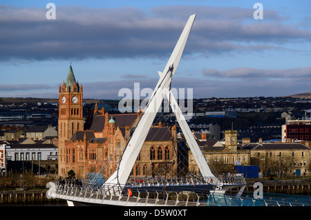 Stadt Derry, Nordirland Stockfoto