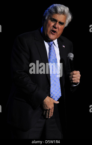 Jay Leno führt an der Seminole Hard Rock Hotel und Casino Hollywood, Florida - 08.03.12 Stockfoto