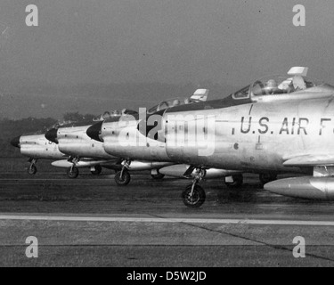 North American F-86D-60-NA "Sabre Hunde" Stockfoto