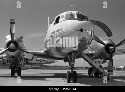 Convair CV-440 der SAS. Stockfoto