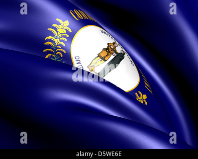 Flagge von Kentucky Stockfoto