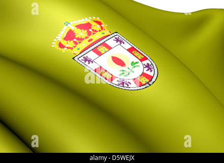 Flagge der Provinz Granada Stockfoto