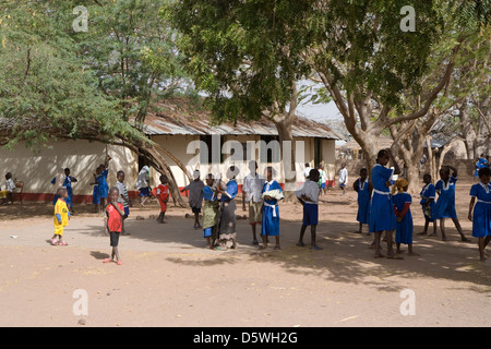 Gambia: Sambel Kunda Dorfschule Stockfoto