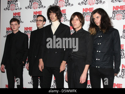 Die Schrecken der NME Awards statt, an der Brixton Akademie-Ankünfte London, England Stockfoto