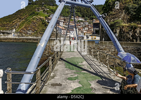 Cudillero Dorf in Asturien Spanien, Europa Stockfoto