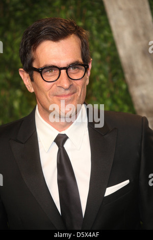 s Ty Burrell und seine Frau Holly Burrell haben ein Babymädchen, ihr zweites Kind angenommen. Ty Burrell 2012 Vanity Fair Stockfoto