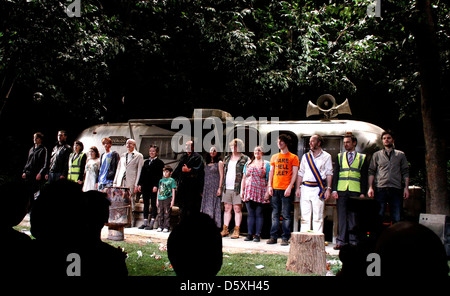 Markieren Sie Jay Sullivan, Barry Sloane, Sarah Moyle, Aimee-Ffion Edwards, Mackenzie Crook, Alan David, Molly Ranson, Mark Seite Stockfoto