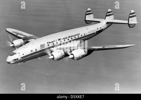 Der Delaware Lockheed 749A "Konstellation" N6014C 'Star'. Stockfoto