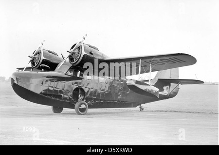 Grumman g-21 "Gans", 1937. Stockfoto