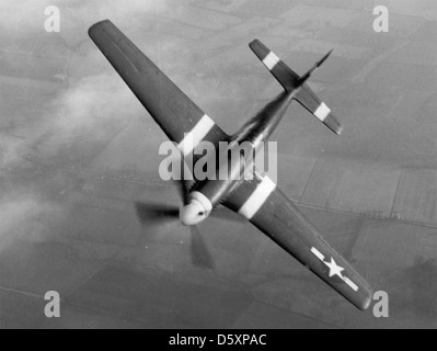 North American P-51A "Mustang", Sept. 1943 - Januar 1947. Stockfoto