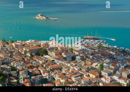 Bourtzi Burg, Nafplion, Griechenland Stockfoto