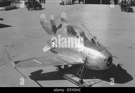 XF-85 "Goblin" am Muroc McDonnell (XP-85). Stockfoto