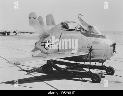 XF-85 "Goblin" am Muroc McDonnell (XP-85). Stockfoto