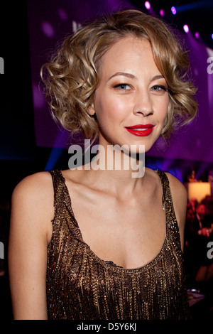 Alessandra Pocher aka Sandy Meyer Woelden am German Hairdressing Awards am Kraftzentrale. Duisburg, Deutschland - 20.03.2011 Stockfoto