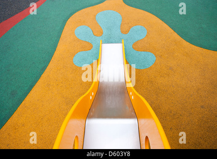 Nach unten Boden von oben Folie anzeigen Stockfoto