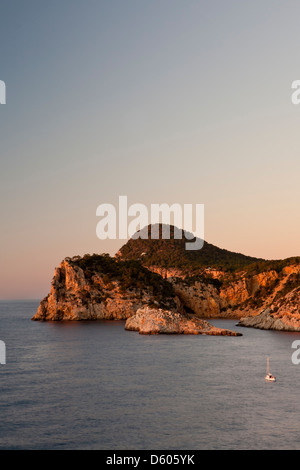 Punta de sa Galera Kap in der Nähe von Sant Antoni de Portmany, Ibiza, Illes Balears, Spanien Stockfoto