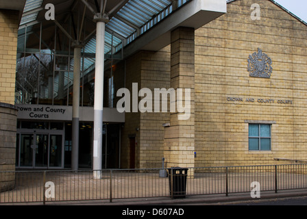 Northampton Krone Amtsgericht Stockfoto