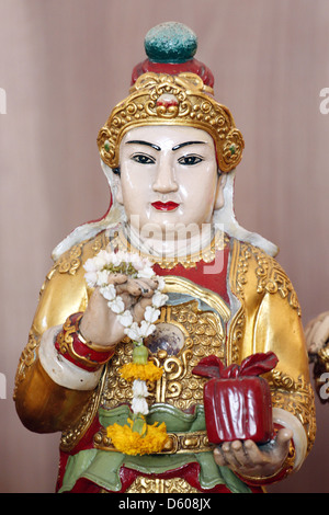 Die Gottheit von China in das Heiligtum. Stockfoto