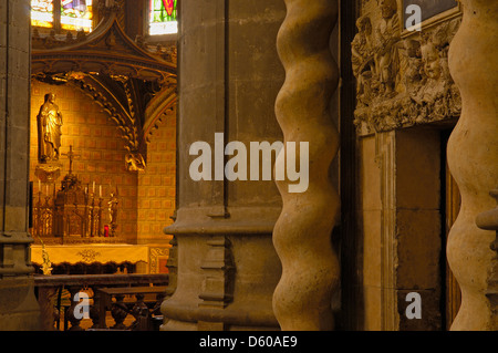 Auch, Gers Abteilung, Frankreich, Europa, Saint Mary Cathedral Stockfoto