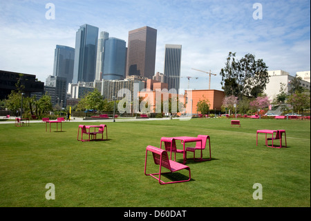 Grand Park in Downtown Los Angeles, Kalifornien Stockfoto