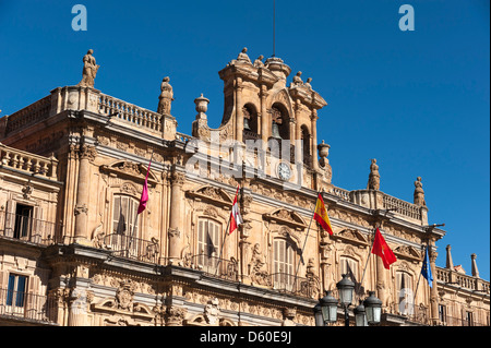 Plaza Mayor, Salamanca, Spanien Stockfoto