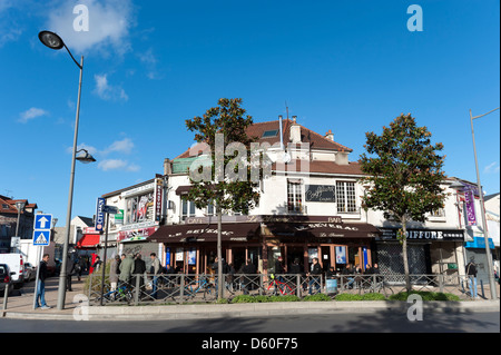 Paris Vorort von Arnouville Stockfoto