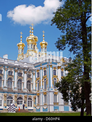 Katharinenpalast in Zarskoje Selo, Russland Stockfoto