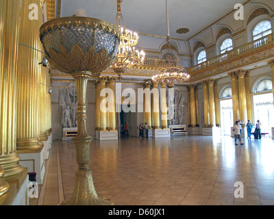 Armorial Hall, Eremitage, Sankt Petersburg Stockfoto