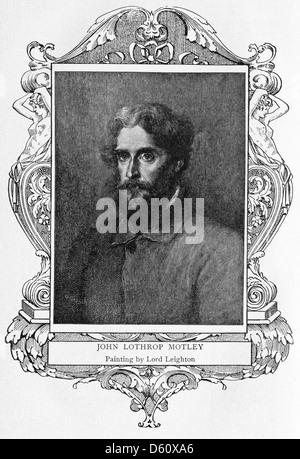 John Lothrop Motley (1814-1877) war ein US-amerikanischer Diplomat und Historiker. Stockfoto