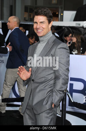 Los Angeles, Kalifornien, USA. 10. April 2013. Tom Cruise kommt bei der Vergessenheit Filmpremiere in Los Angeles, USA 10. April 2013. Bildnachweis: Sydney Alford / Alamy Live News Stockfoto