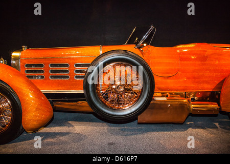 Ein 1924 Hispano Suiza H6C gemacht Tulipwood Torpedo Stockfoto