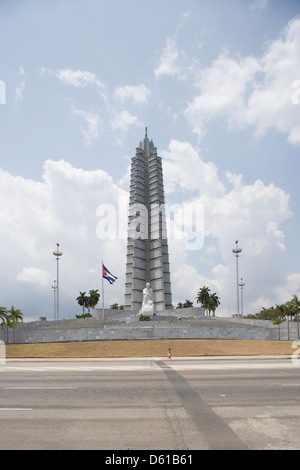 Havanna: Plaza De La Revolucion / Memorial & Museo José Marti Stockfoto