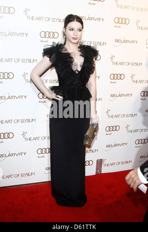 Michelle Trachtenberg 2012 Kunst der Elysium-Himmel-Gala in der Union Station - Ankünfte Los Angeles, Kalifornien - 14.01.12 Stockfoto