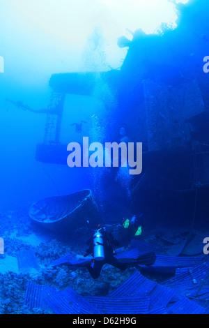 Die Salem Express war ein Passagierschiff, das im Roten Meer sank. Stockfoto