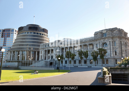 Den Bienenstock neuseeländischen Parlamentsgebäude Stockfoto