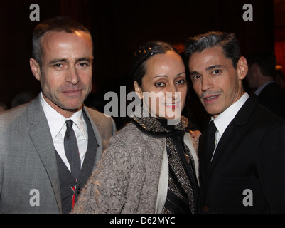 Thom Browne, Isabel Toledo, Ruben Toledo Fashion Group International Rising Star Awards bei Cipriani 42nd Street - Ankünfte und Stockfoto