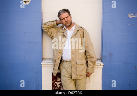 Singer Songwriter Lloyd Cole, am bekanntesten für seine Rolle als lead-Sänger von Lloyd Cole und der Unruhen von 1984 bis 1989 Stockfoto