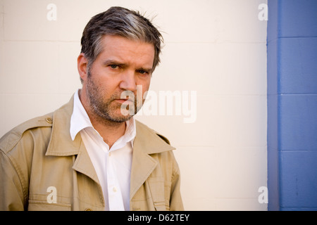 Singer Songwriter Lloyd Cole, am bekanntesten für seine Rolle als lead-Sänger von Lloyd Cole und der Unruhen von 1984 bis 1989 Stockfoto