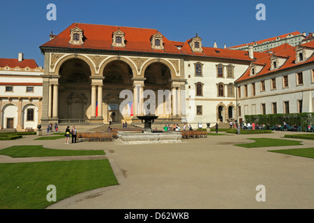 Wallenstein-Palais Wallenstein Garten Prag Stockfoto