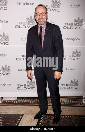 Kevin Spacey The Old Vic Theater Unternehmen nutzen statt in Gotham Hall - Ankunft New York City, USA - 23.01.12 Stockfoto