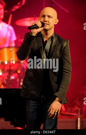 Isaac Slade The Fray führt at The Opera House Toronto, Kanada Stockfoto