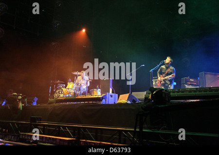 Die Black Keys führen live bei den 2011 Coachella Valley Music and Arts Festival - Tag 1 Indio, Kalifornien - 15.04.11 Stockfoto