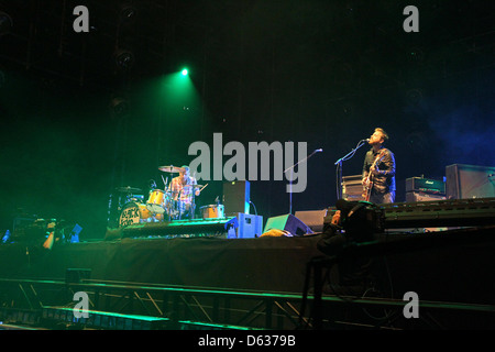 Die Black Keys führen live bei den 2011 Coachella Valley Music and Arts Festival - Tag 1 Indio, Kalifornien - 15.04.11 Stockfoto