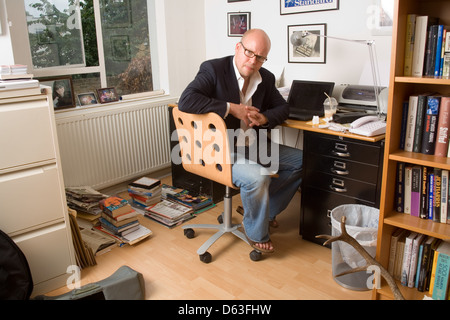 Toby Young, britischer Journalist und Autor, London England. Stockfoto