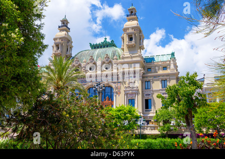 Opernhaus in Monaco Stockfoto