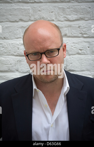 Toby Young, britischer Journalist und Autor, London England. Stockfoto