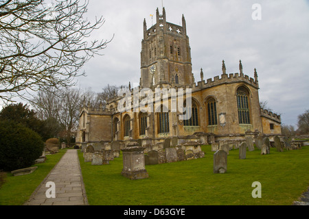 St. Marien Kirche, Fairford Stockfoto