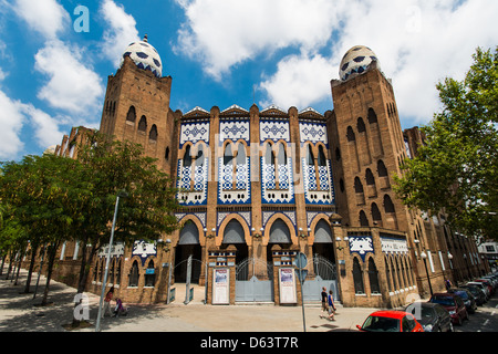 Plaza de Toros Monumental de Barcelona Stockfoto