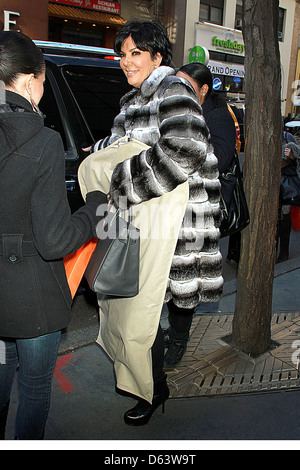 Kris Jenner-Gast-Host auf die letzte Stunde des NBC "Today Show" New York City, USA – 25.03.11 Stockfoto